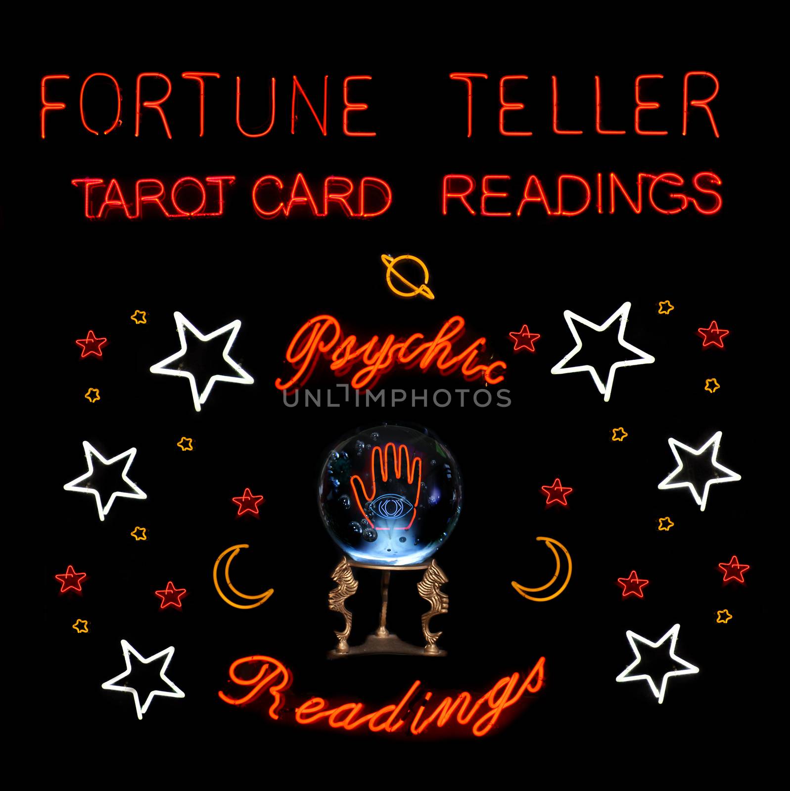 Fortune Teller Neon Sign by Marti157900