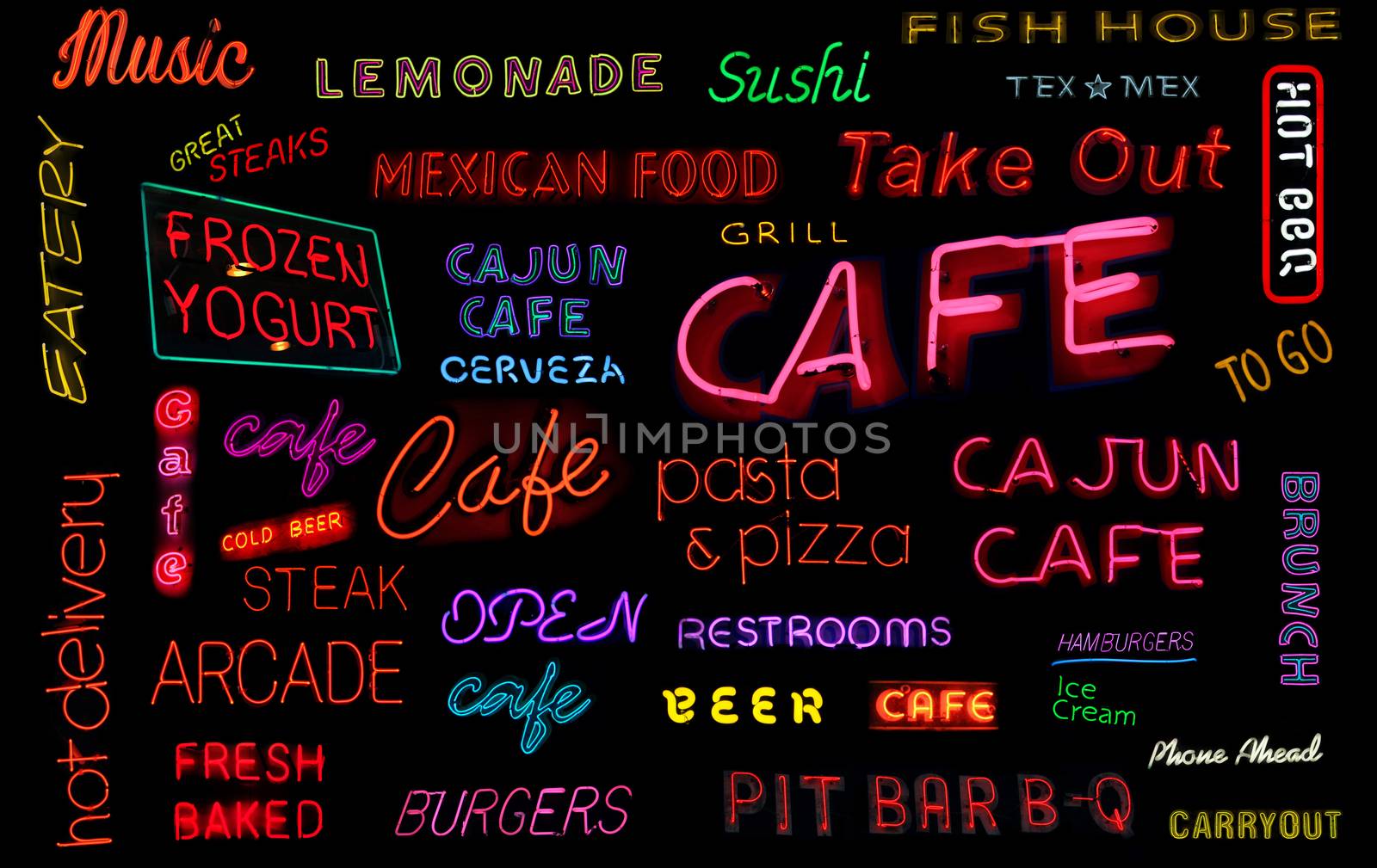 Neon Cafe Collection