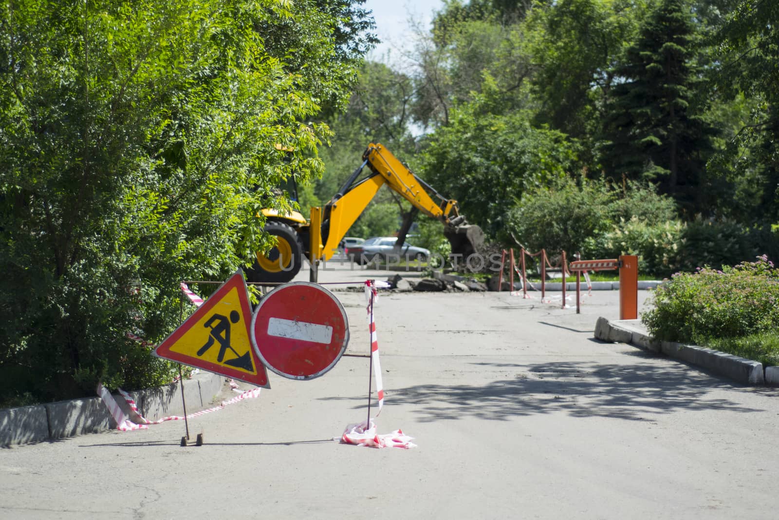 the passage forbidden road repair