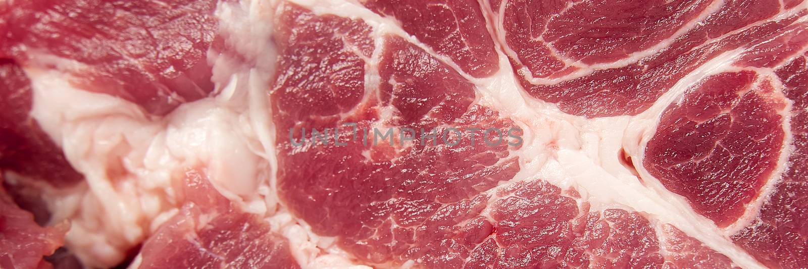 fresh raw pork meat texture, can be used as background. by PhotoTime
