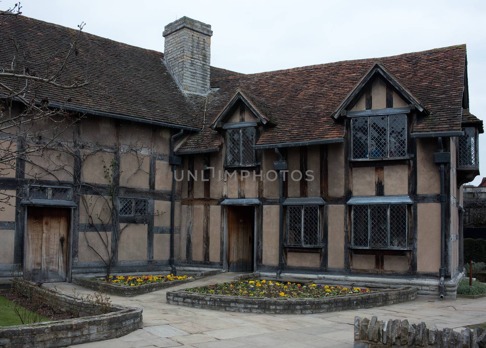 Shakespeare's Birthplace, rear by TimAwe