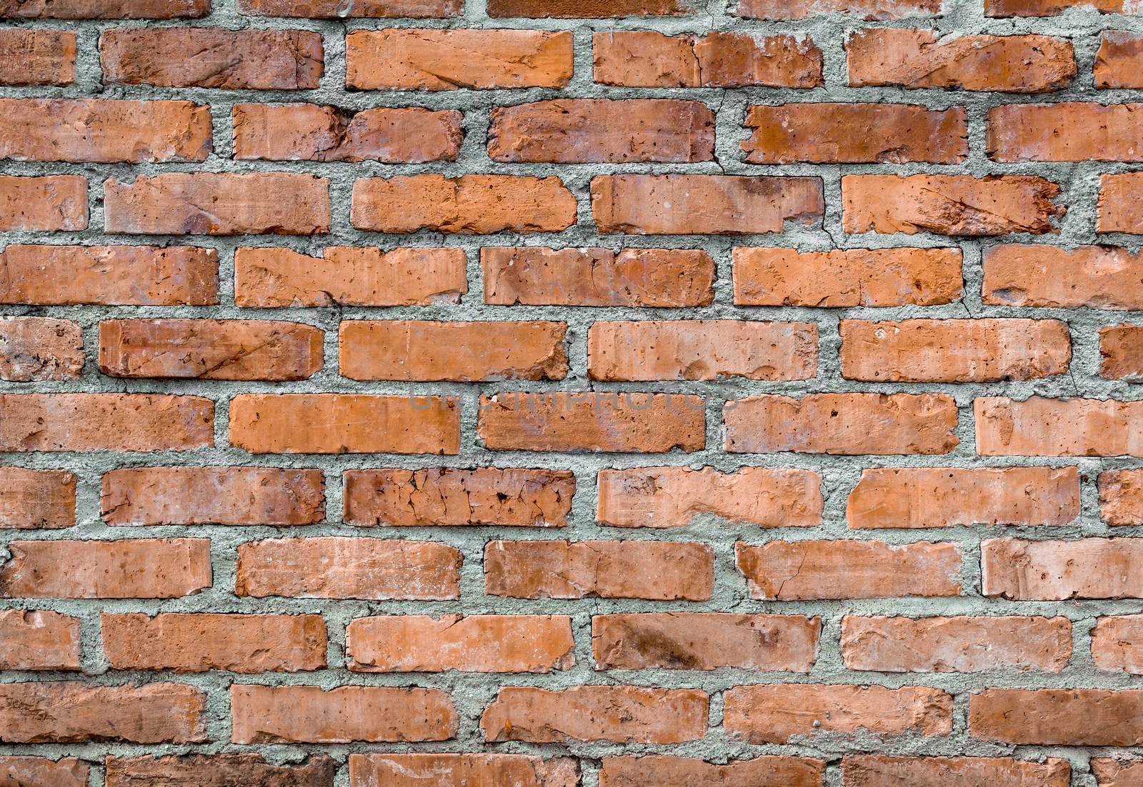 Vintage brick wall background by germanopoli