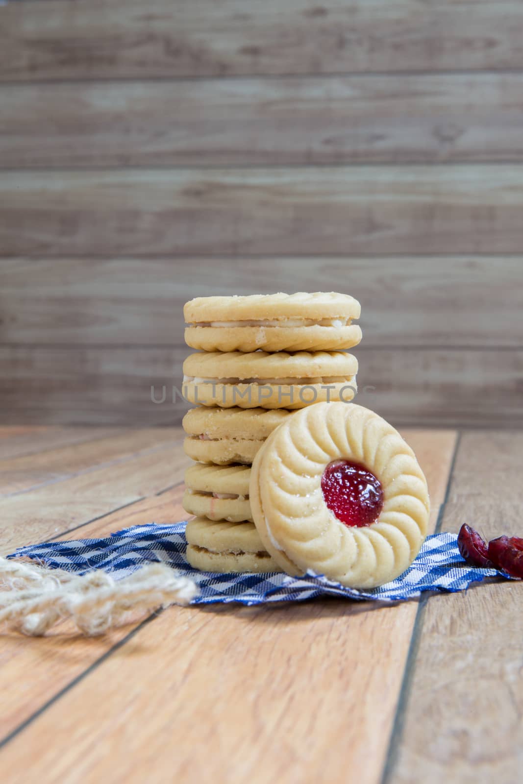Cranberry filled cookies for tea break during a meeting.