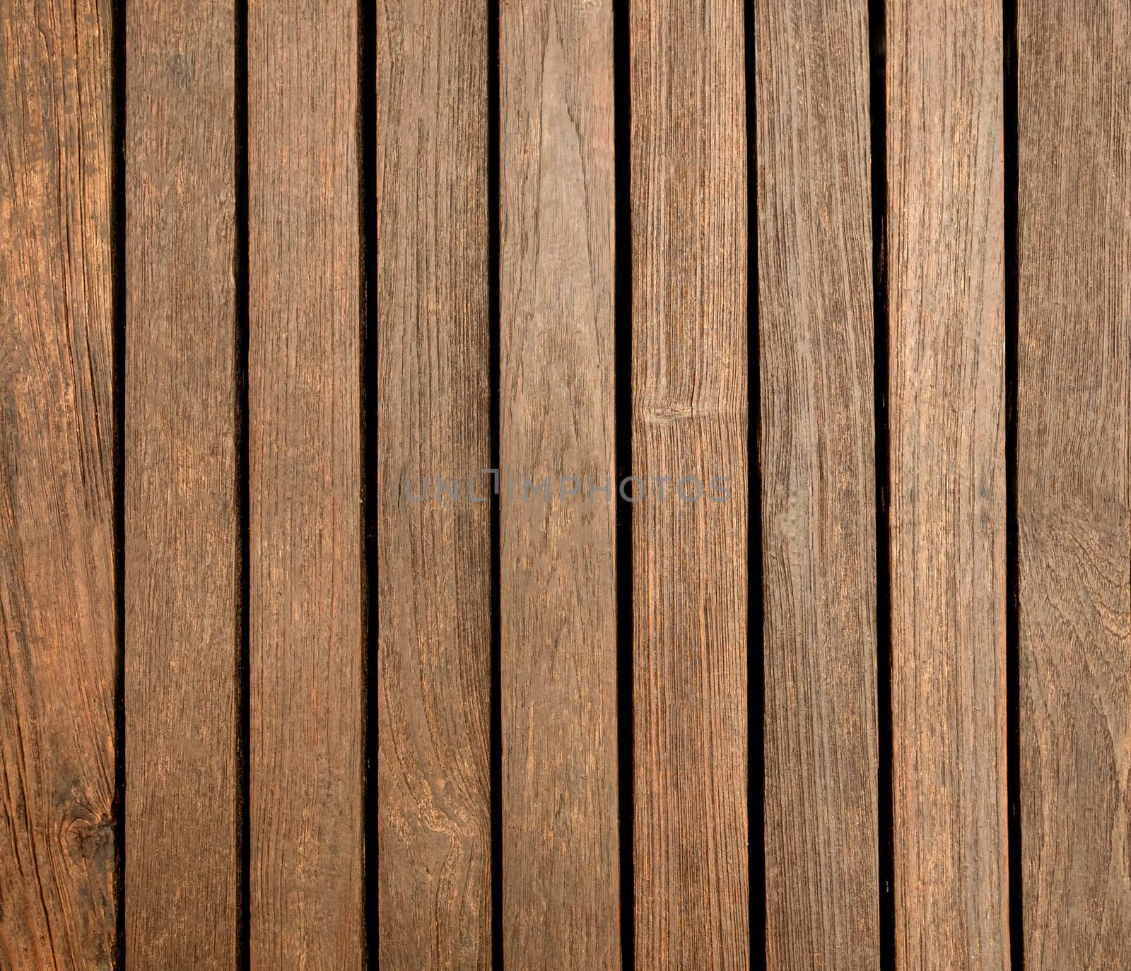 Vintage  wooden background or wood texture pattern. by TEERASAK