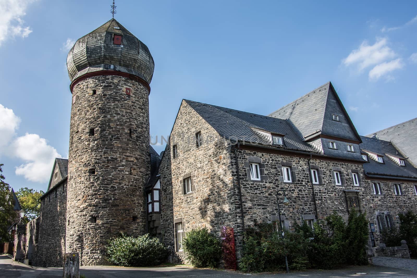 Friedewald castle hotel in the Westerwald