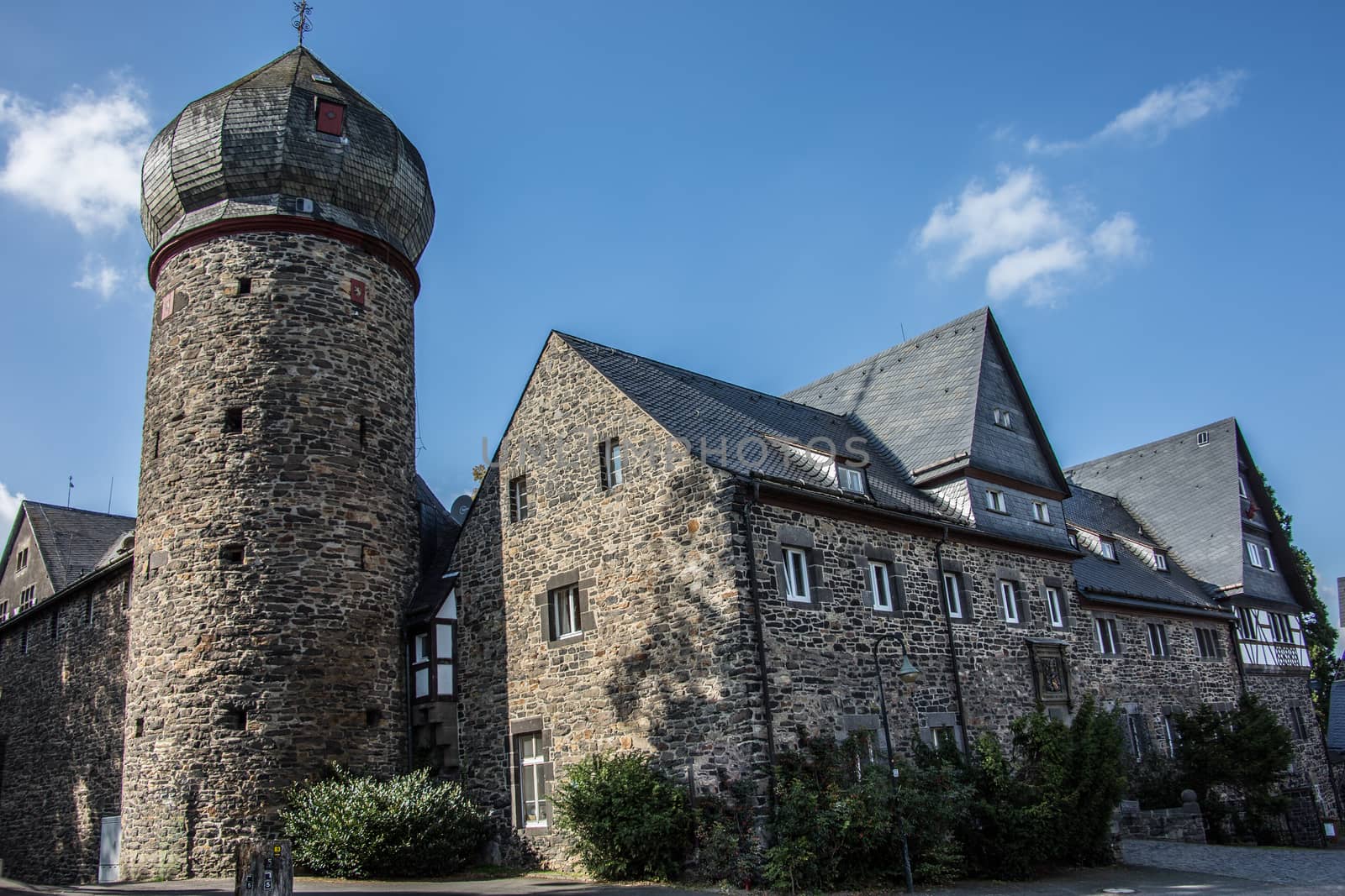 Friedewald castle hotel in the Westerwald