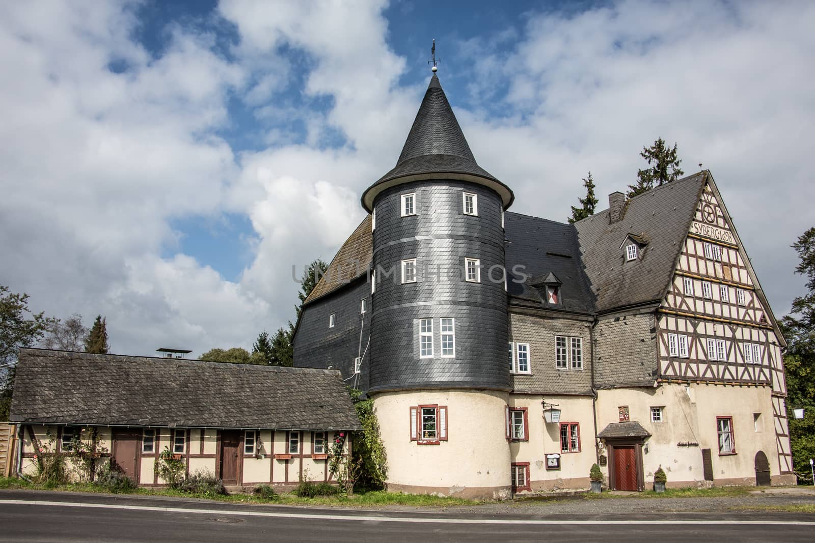 Junkernhees Castle in Kreuztal by Dr-Lange