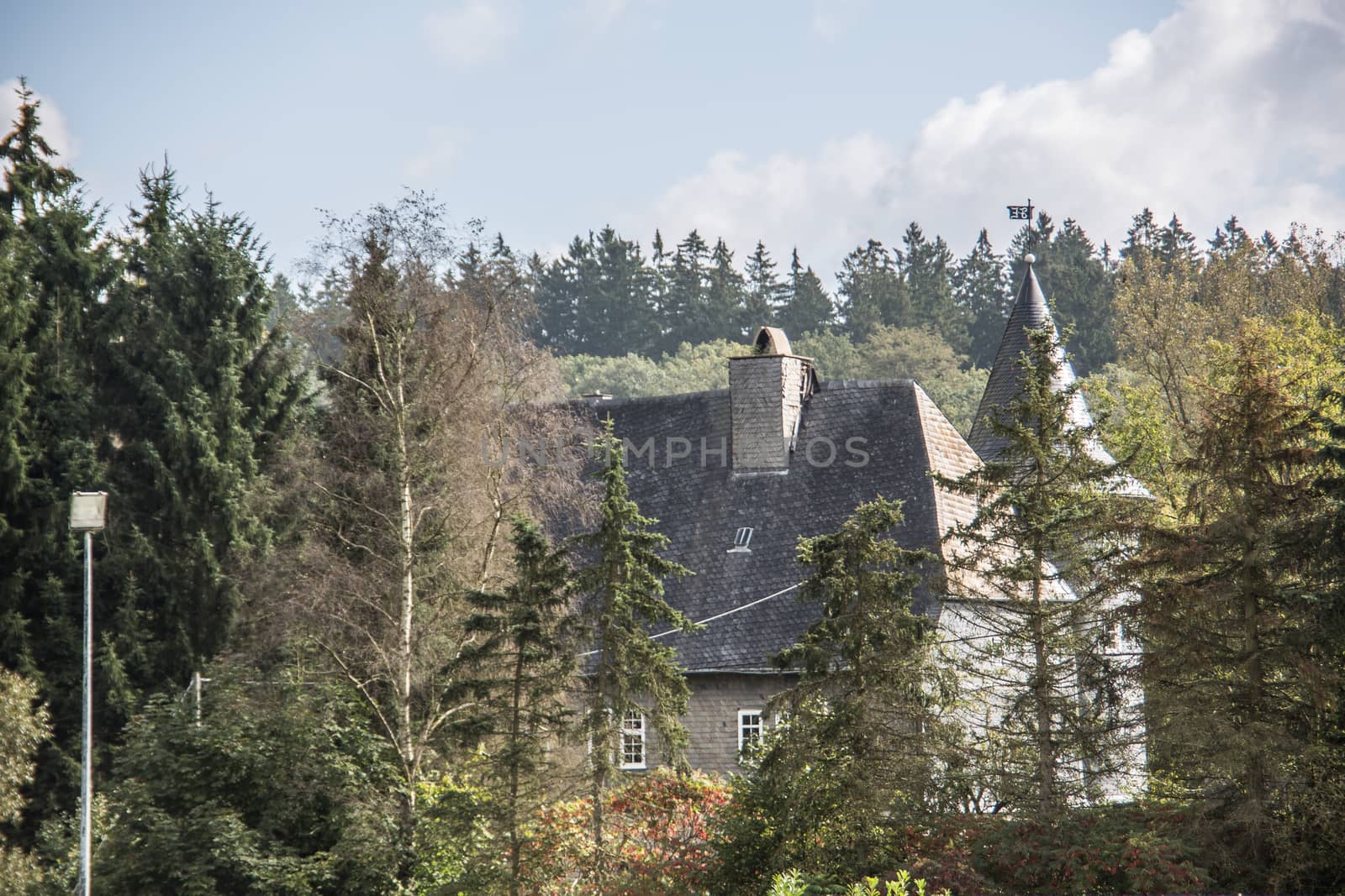 Junkernhees Castle in Kreuztal by Dr-Lange