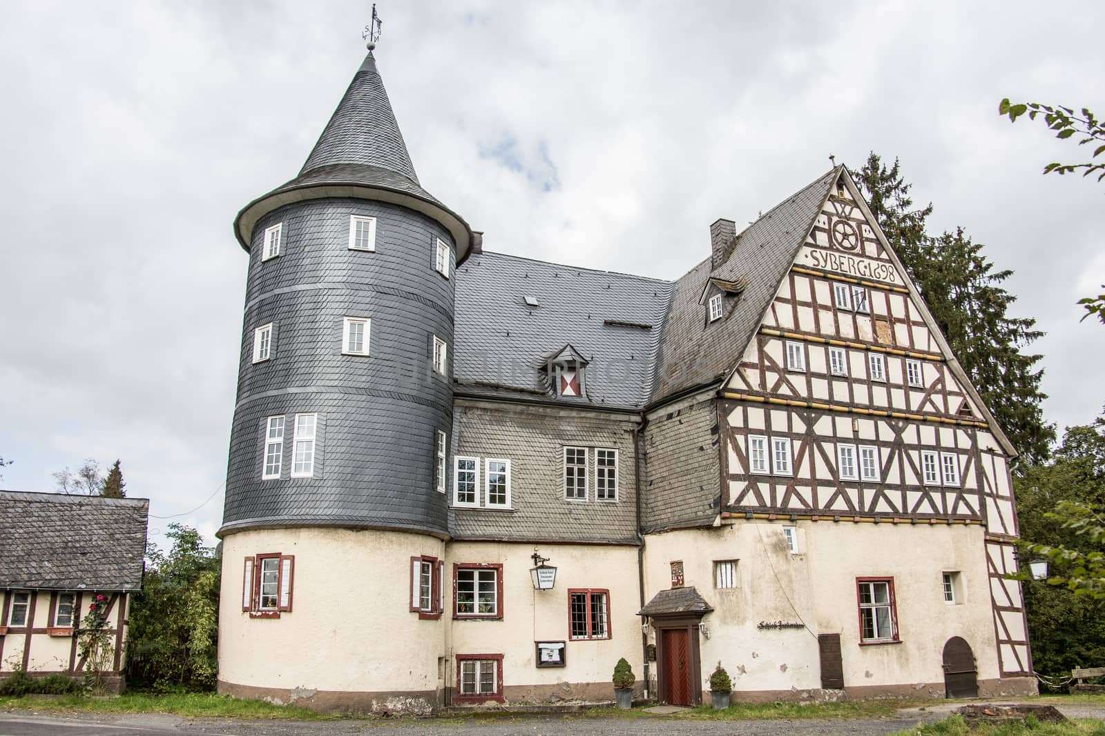 Junkernhees Castle in Kreuztal by Dr-Lange