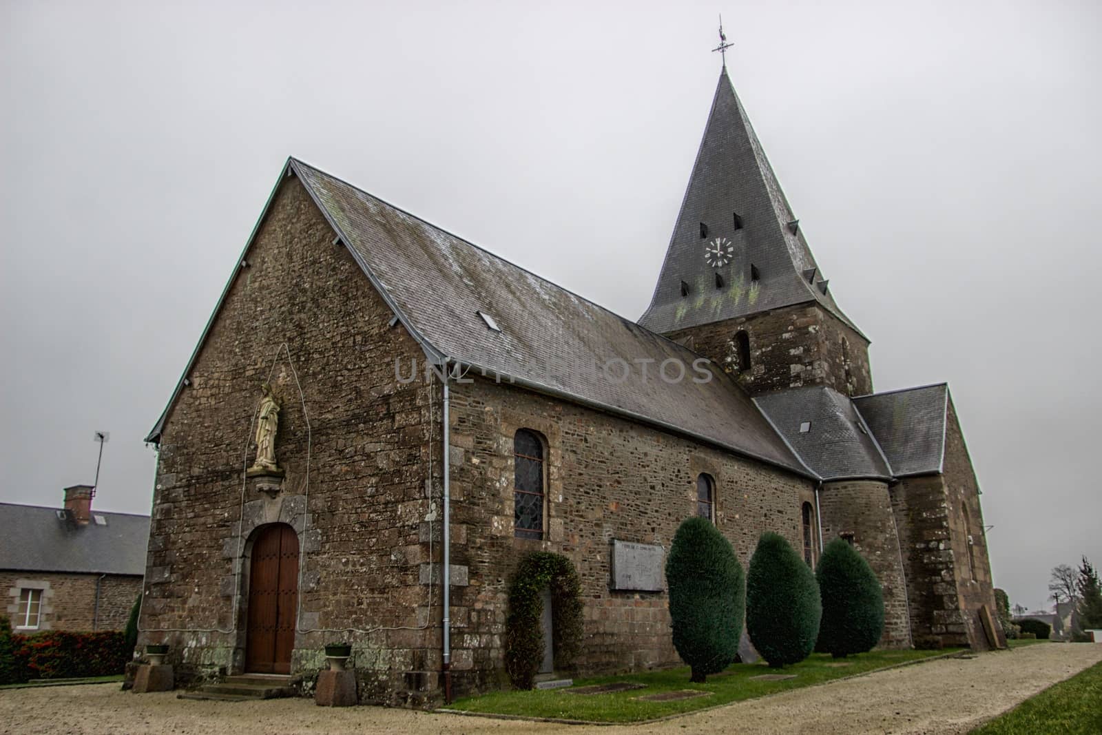 Old church in Normandy by MARphoto