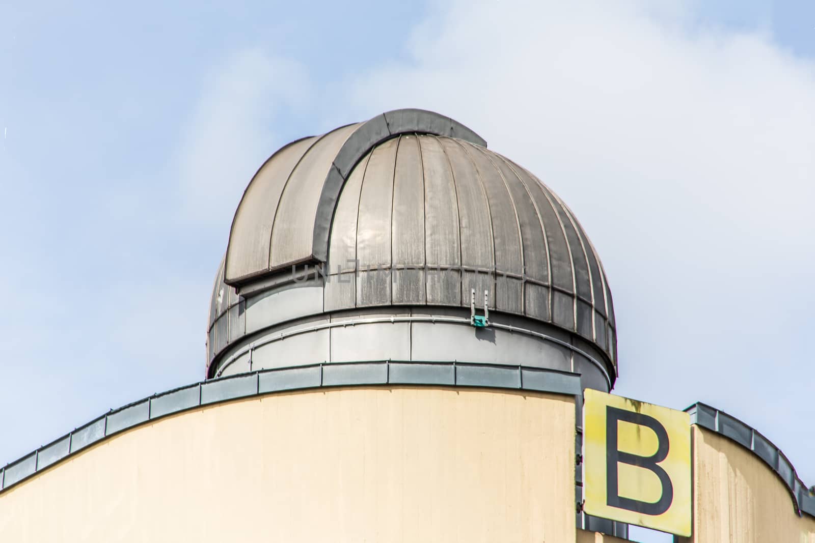 Observatory with dome of the University of Siegen by Dr-Lange