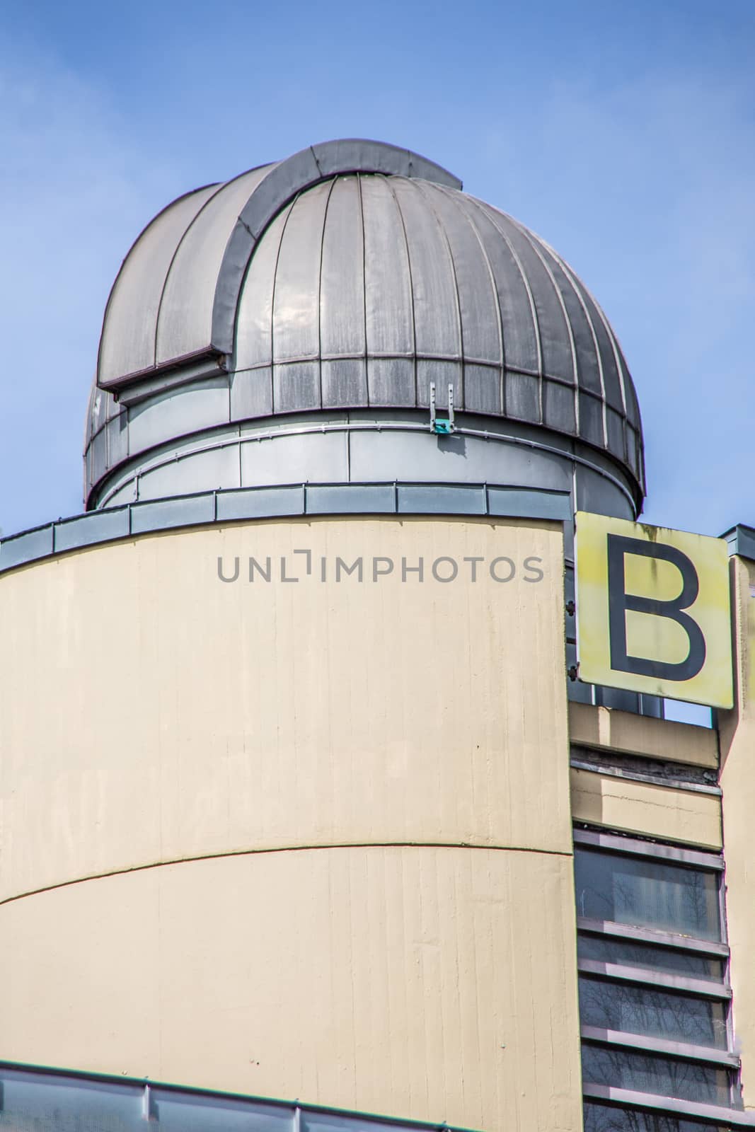 Observatory with dome of the University of Siegen by Dr-Lange