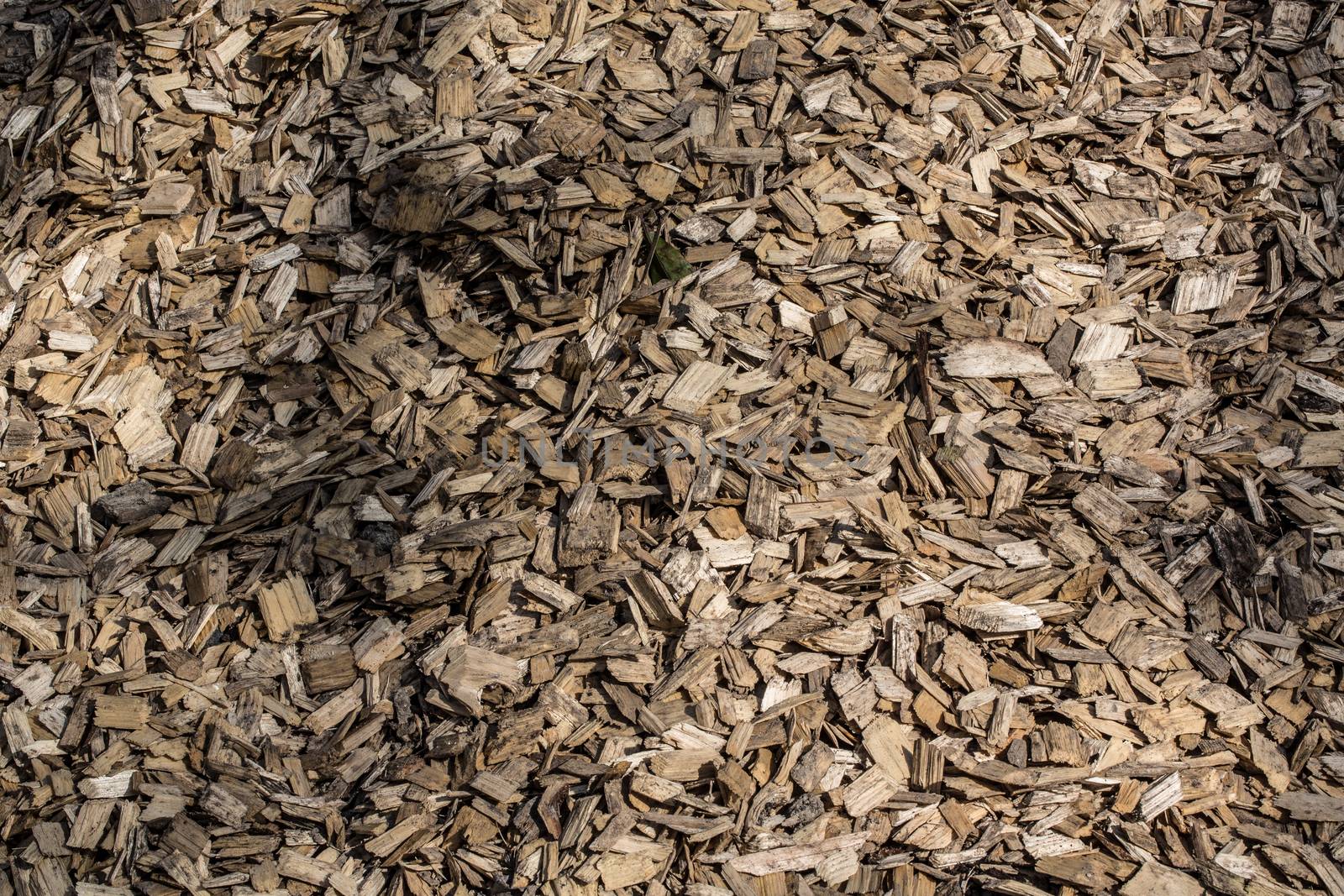Bark mulch for soil improvement
