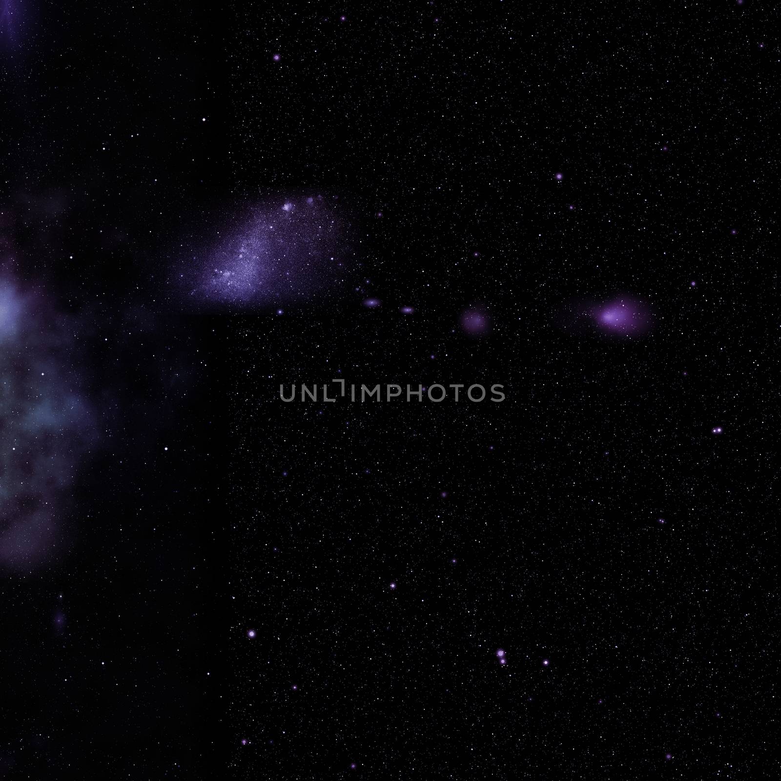 Small part of an infinite star field of space in the Universe. Elements of this image furnished by NASA .