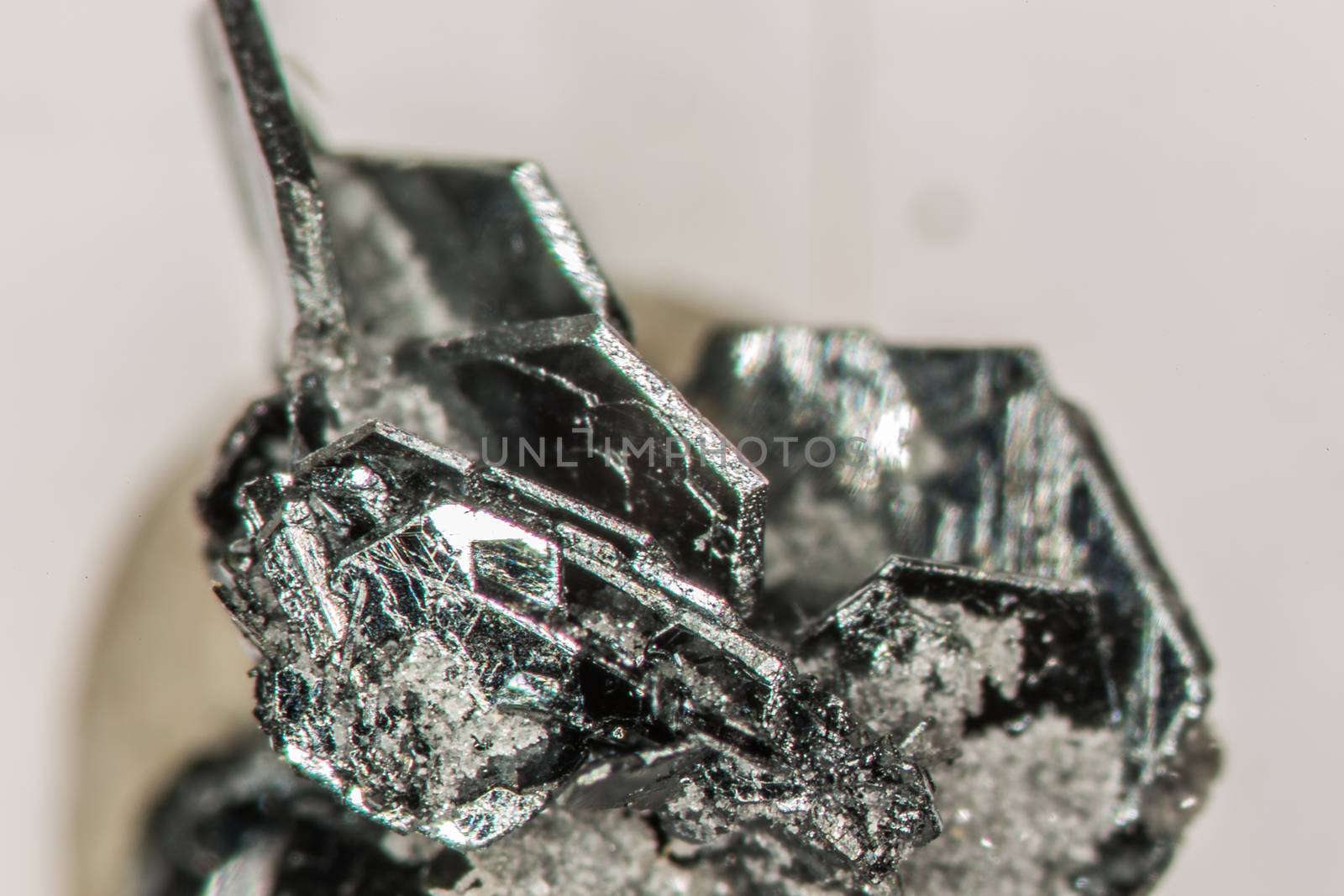 shiny black hematite crystal platelets by Dr-Lange