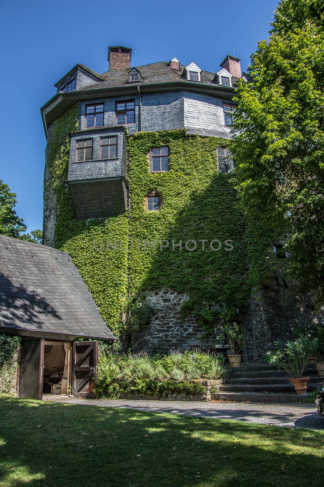 Schönstein Castle in Wissen by Dr-Lange