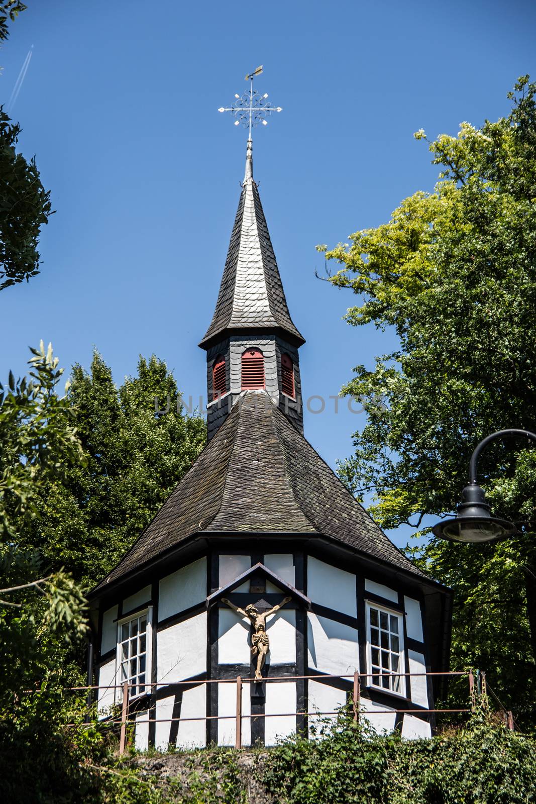 Half-timbered Heisterkapelle in Wissen by Dr-Lange