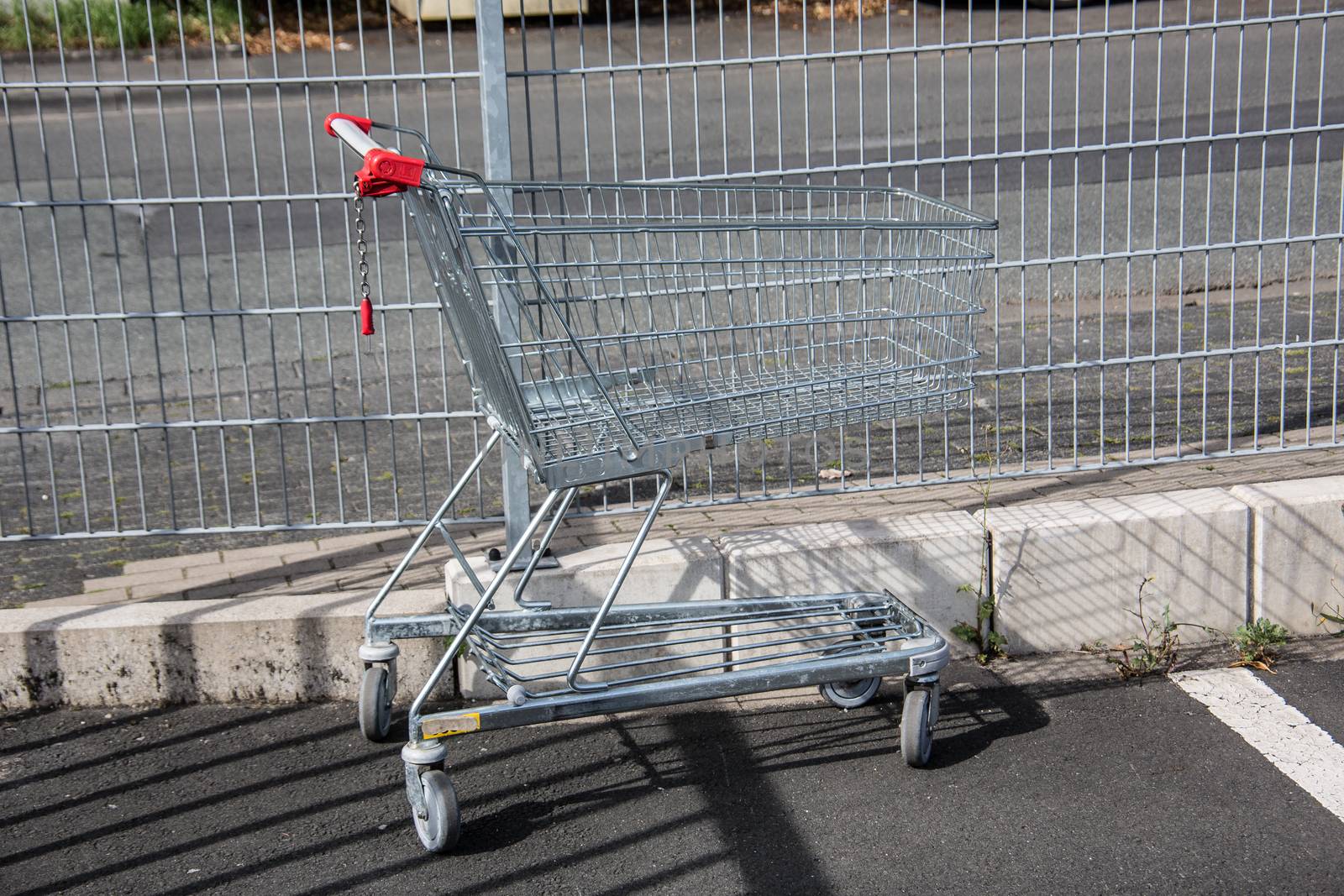Shopping cart at the supermarket