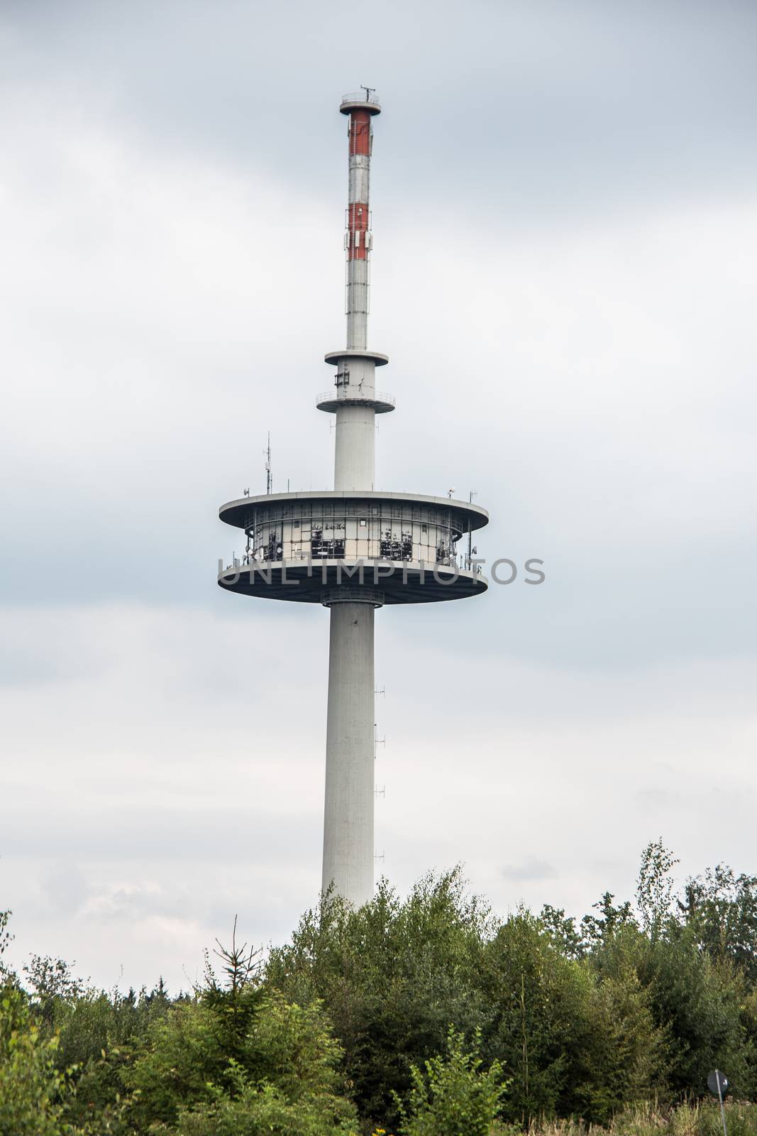 Transmission tower in Siegen Eisern