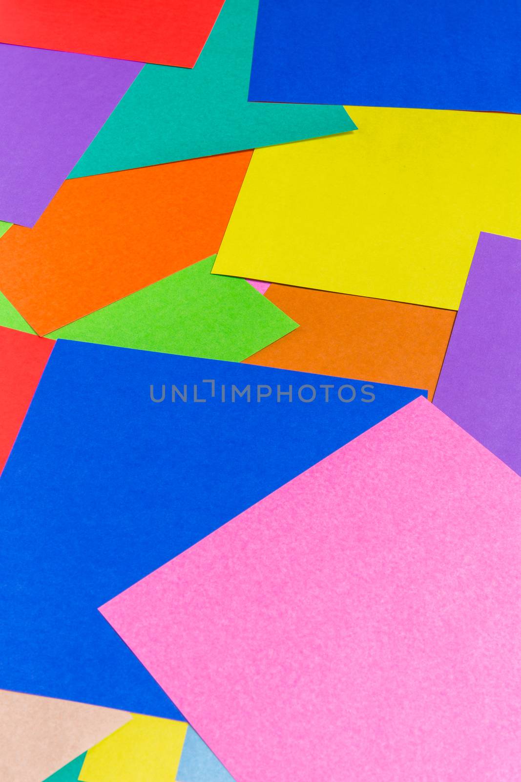 Colorful Background from Paper by supparsorn