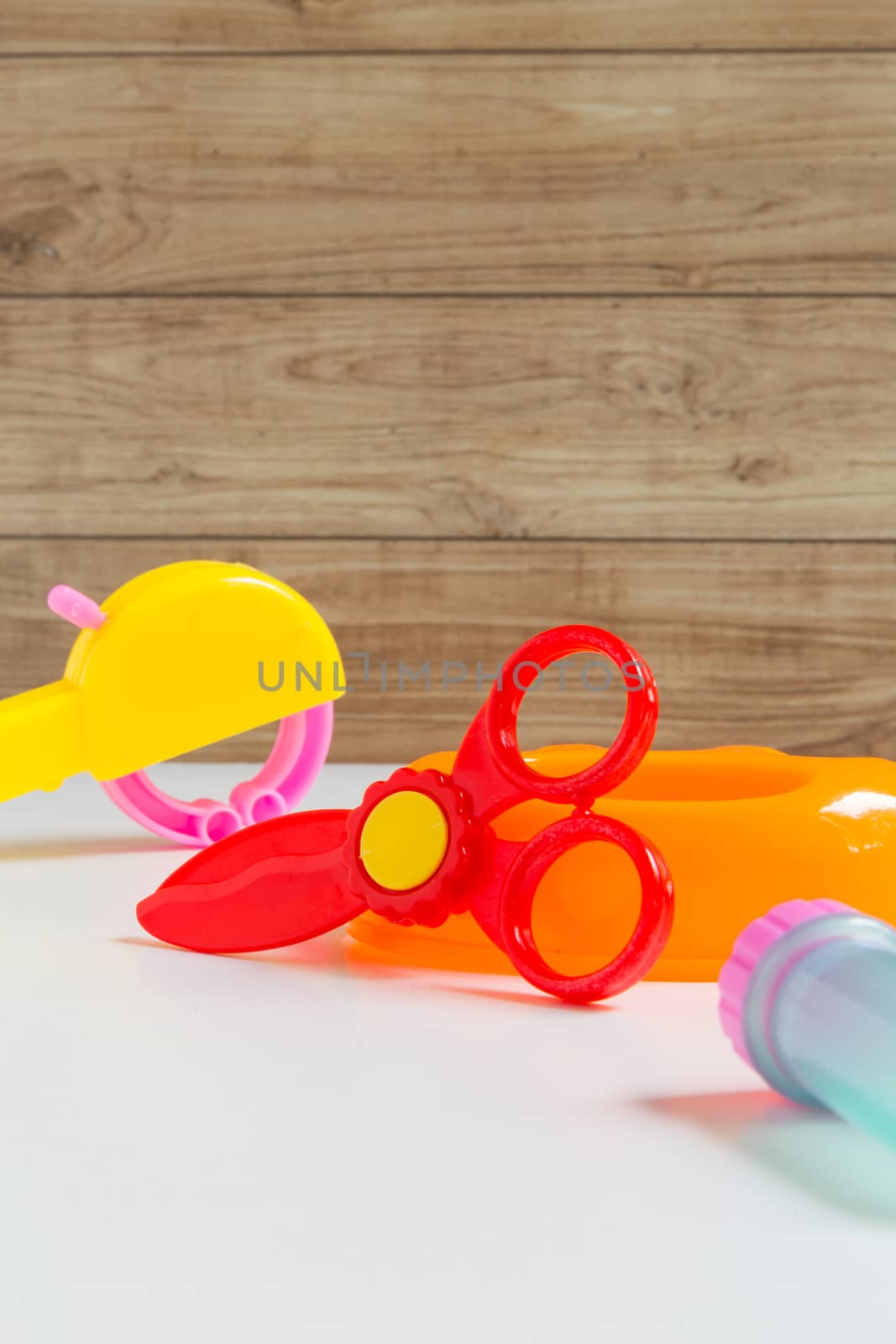 Colorful and vivid medical equipment toy for children.