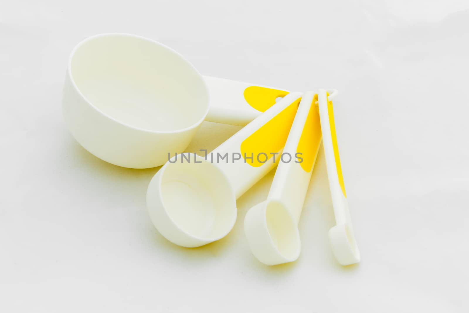 Measuring cup isolated on white background.