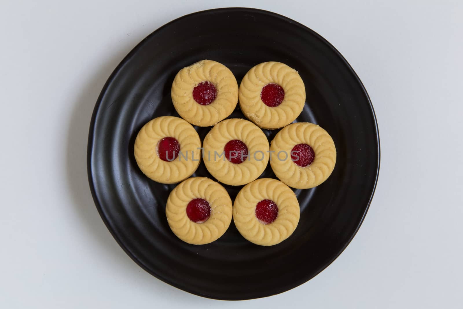 Cranberry filled cookies for tea break during a meeting.