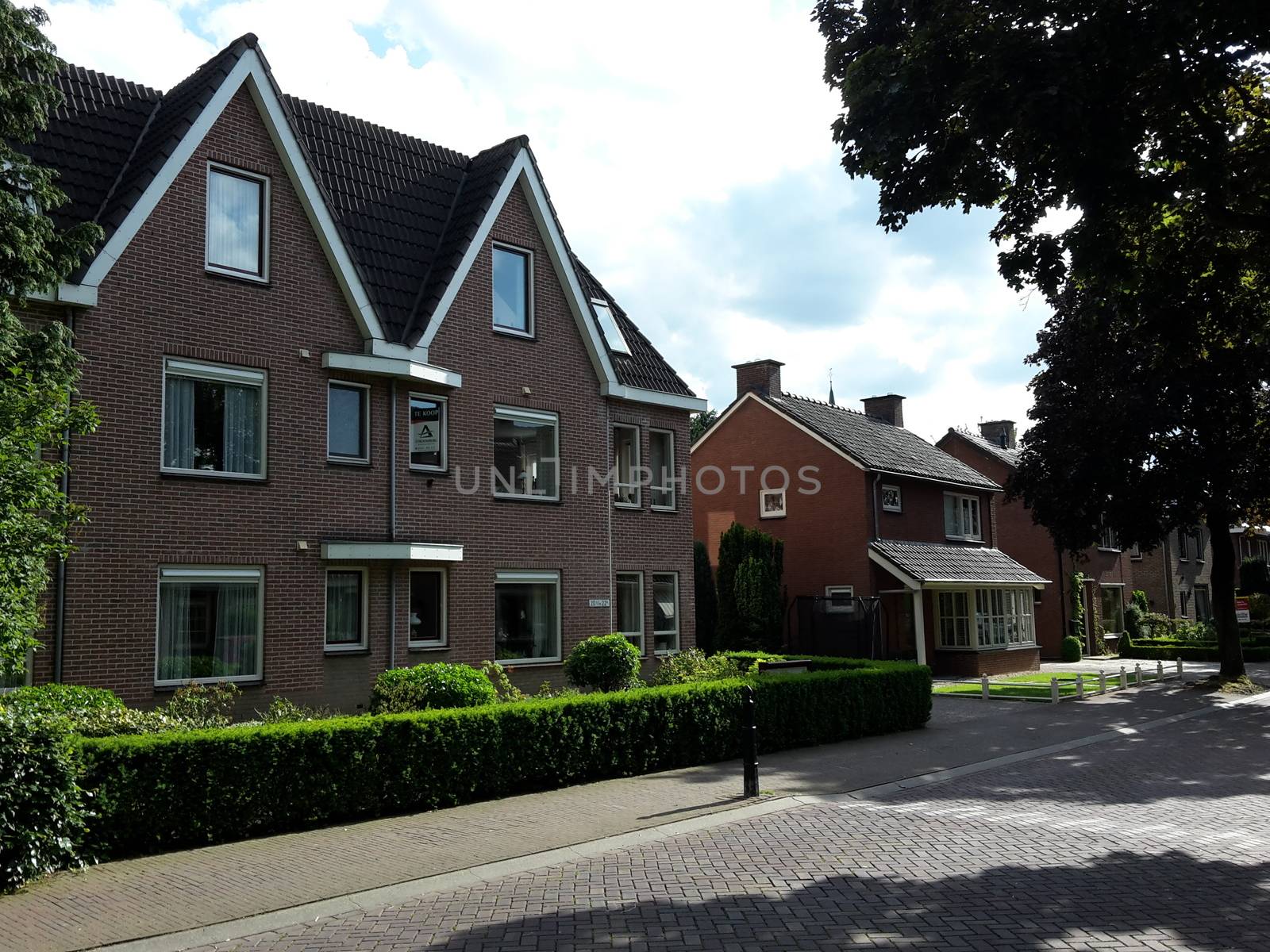 Lunteren, Netherlands - June 6, 2017 - The village of Lunteren in County Ede in the Netherlands