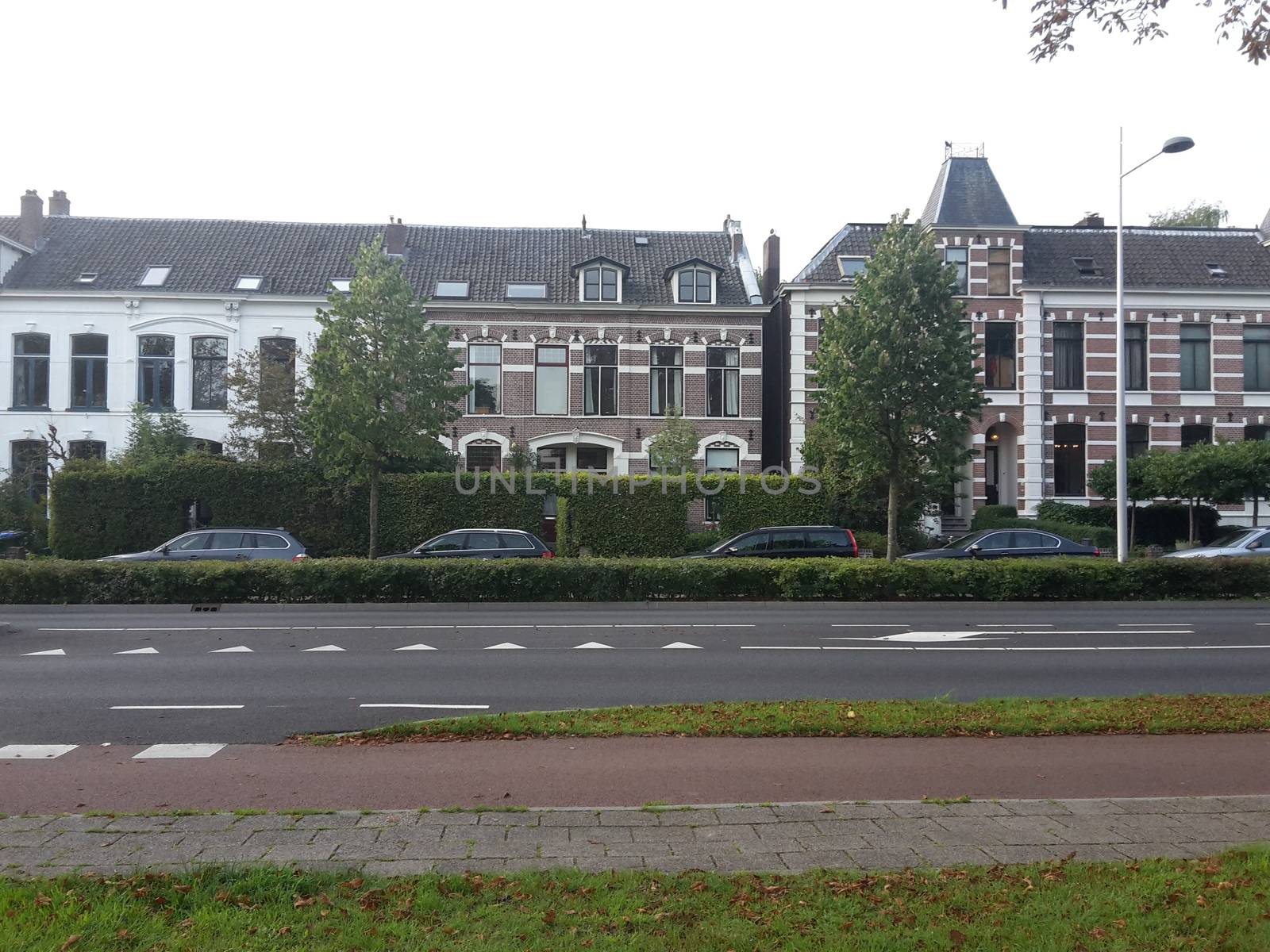 View of Ede-Wageningen, beautiful city in the Netherlands with an important university campus