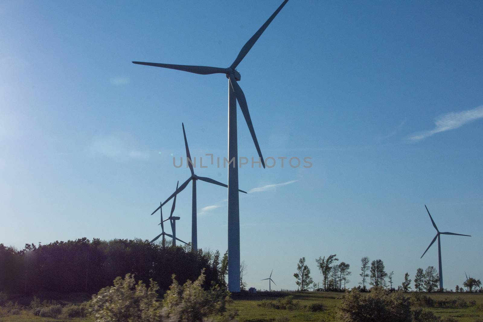 Wind turbines, innovation, renewable wind energy technology by ben44