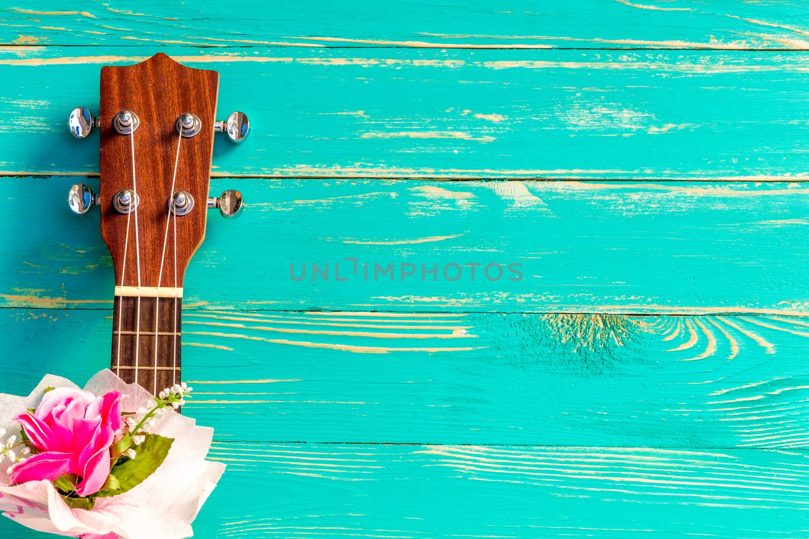 Ukulele is a Hawaiian Style String Music Instrument.