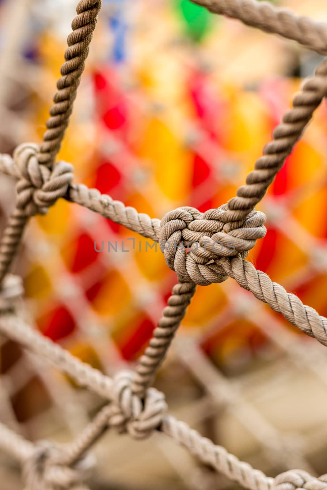 Close-up shot of playground revealing some interesting details.