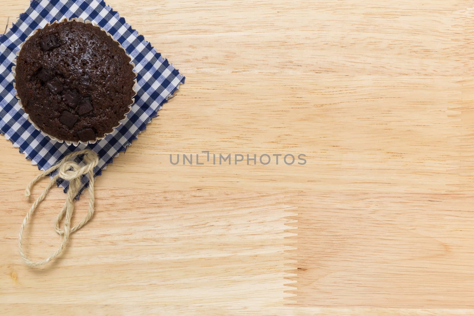 Freshly made cupcake for coffee break.