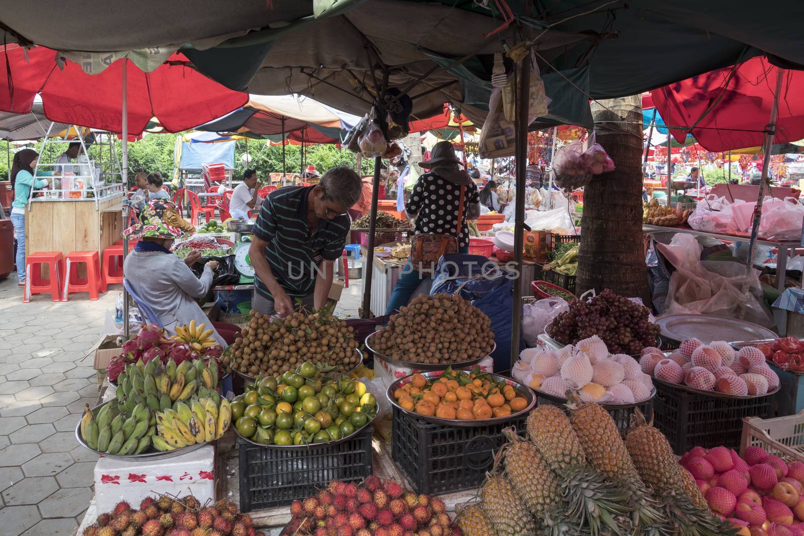 Fresh fruits, Kep, Cambodia by GABIS