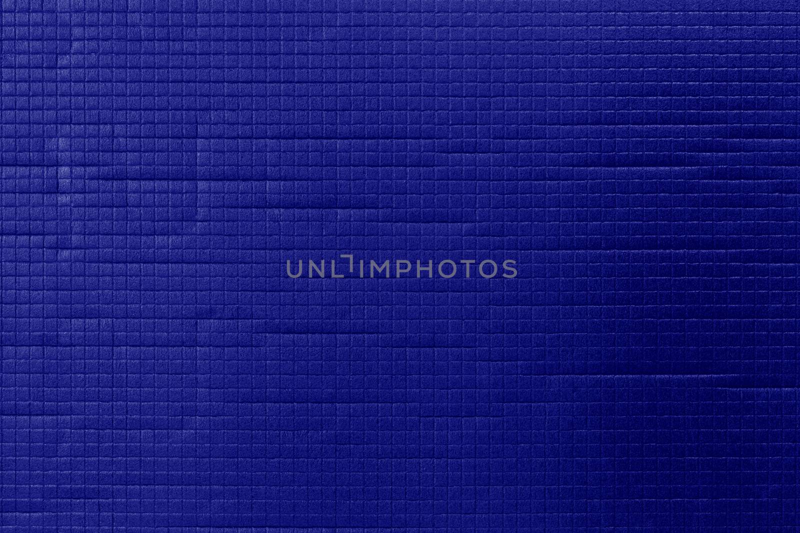 phantom blue sport or yoga foam mat surface flat texture and background.