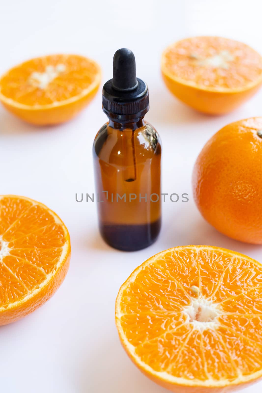 Essential oil with orange