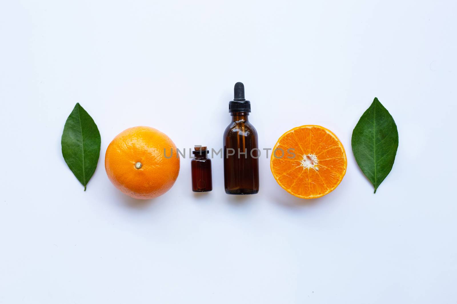 Essential oil with orange