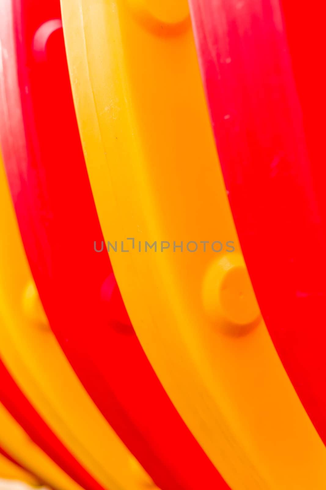 Abstract image of yellow and red spiral to use for background.