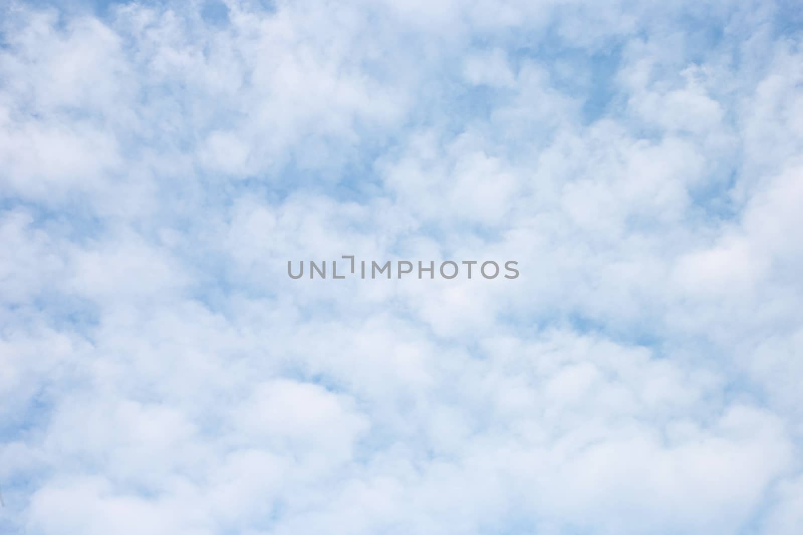 Blue sky background with cloud. Copy space
