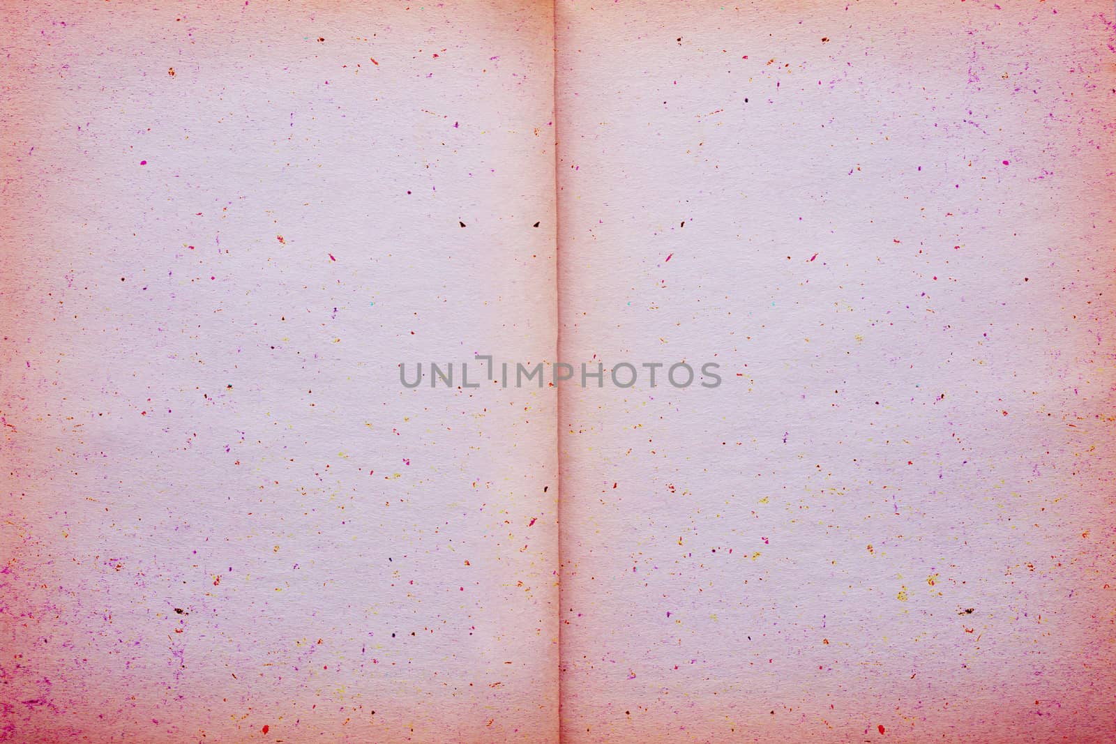 Empty  old vintage page paper texture background.
