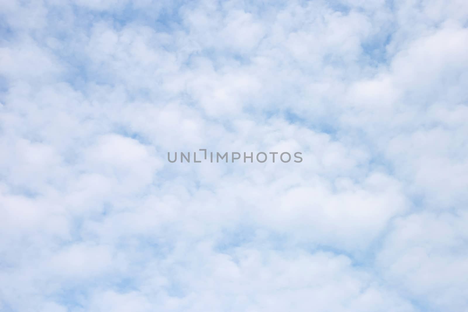 Blue sky background with cloud. Copy space