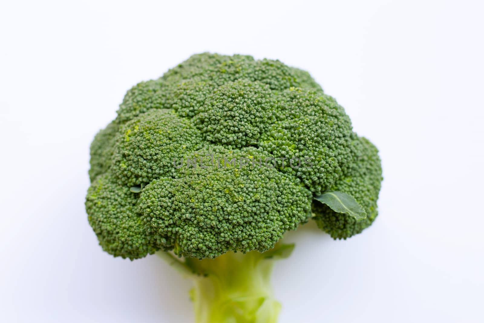 Broccoli on white background
 by Bowonpat