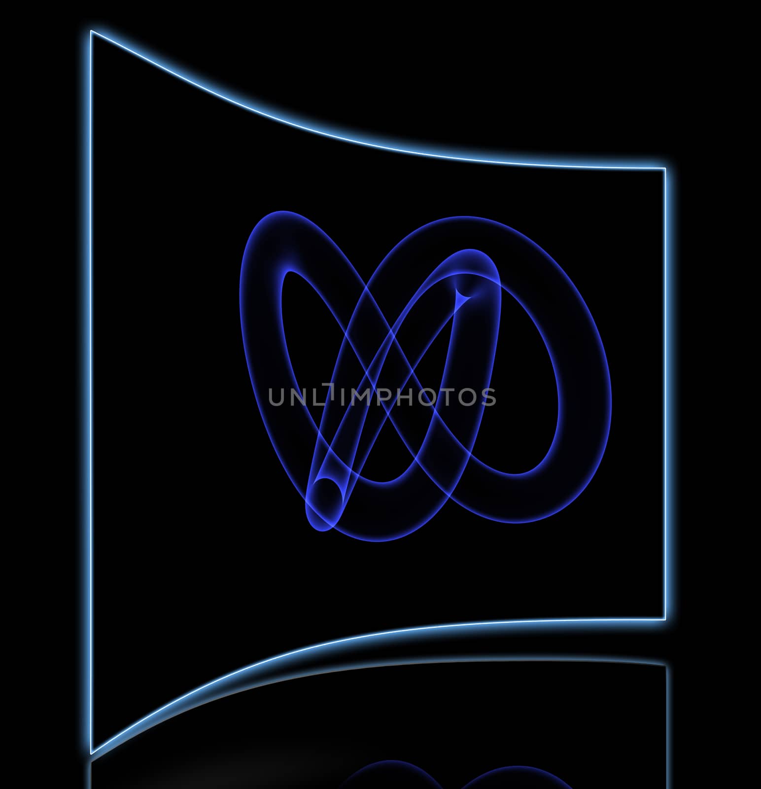 torus knot made in 3d software