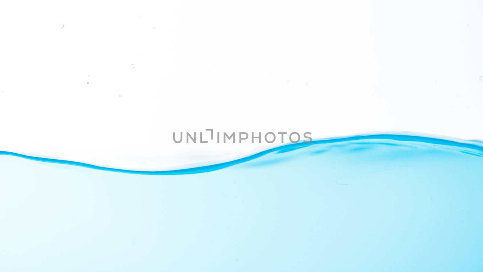 Water splash and ripple isolated on white background