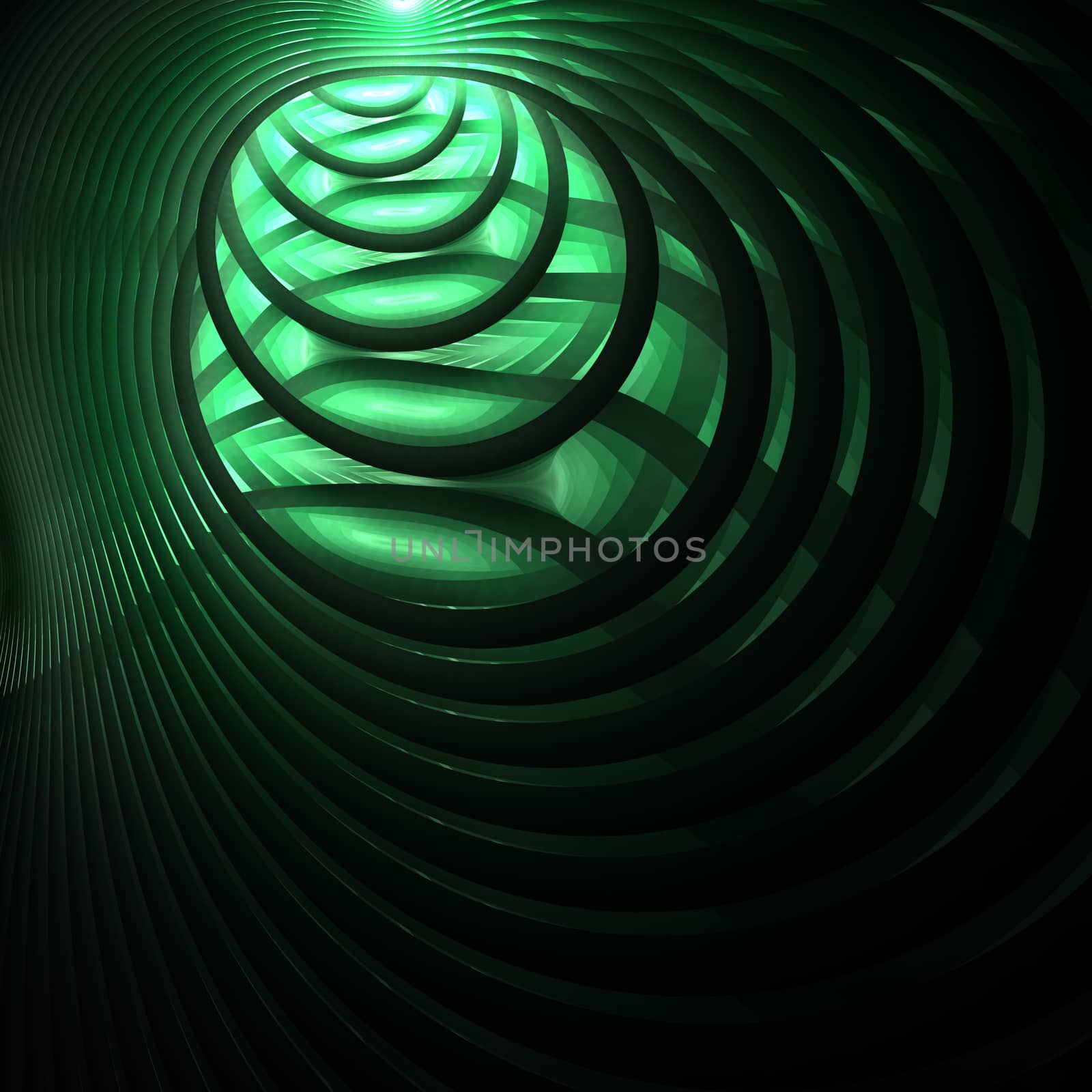 Abstract bright wavy lines on a dark background. Futuristic technology illustration design The pattern of the wave line Abstract modern background for web site business Graphics Raster image