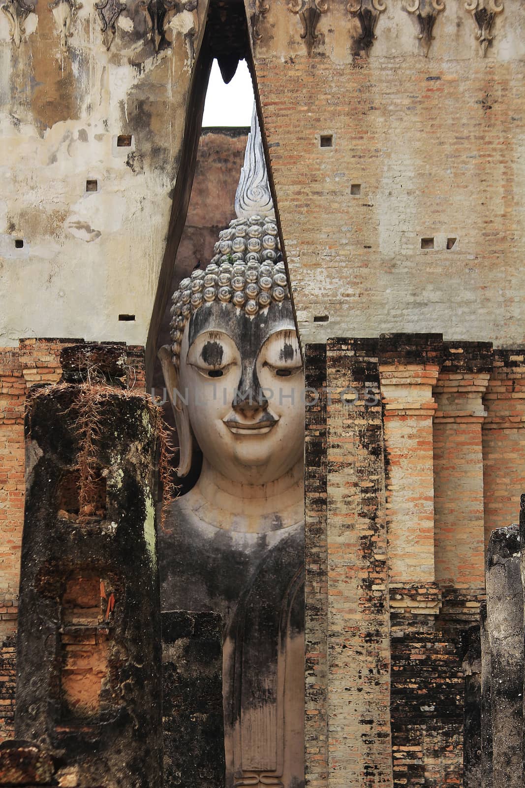 Wat Si Chum Sukhothai of thailand