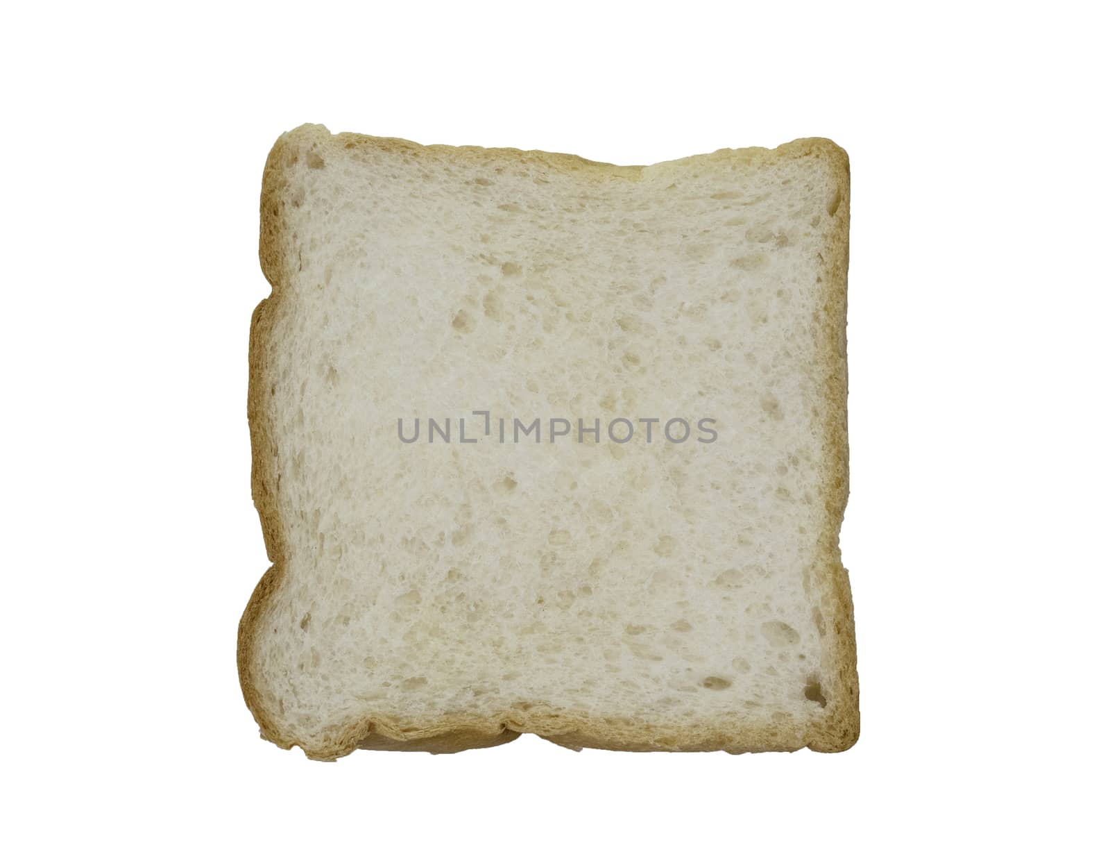 Sliced Bread isolated on white background. by TEERASAK