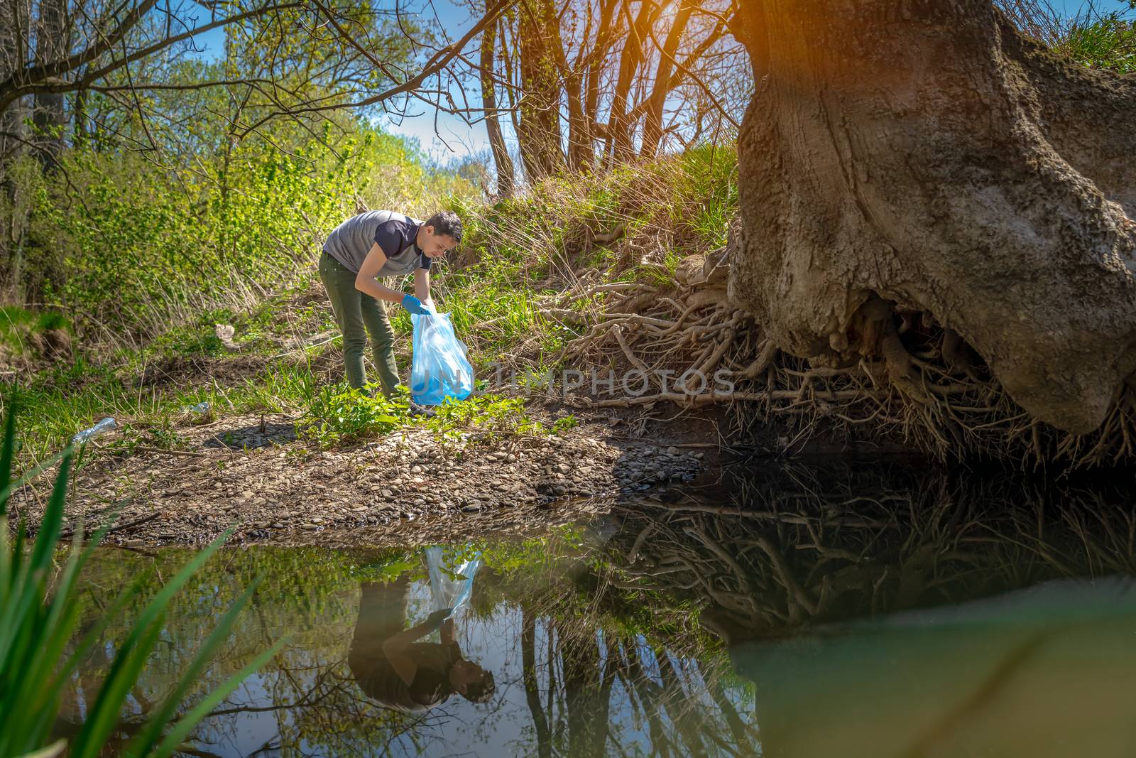 cleaning of forests and parks from garbage, waste collection and sorting, environmental assistance by Edophoto