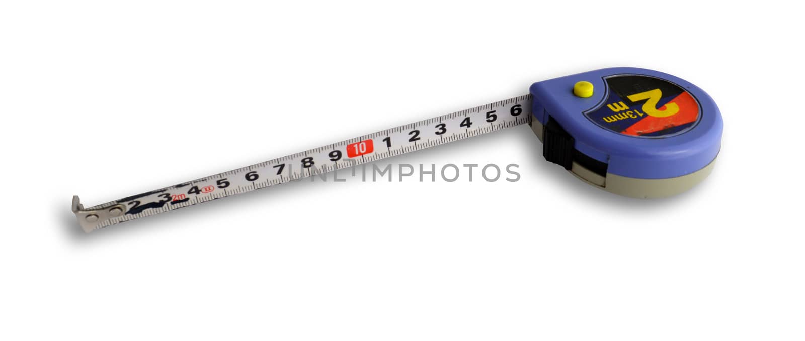 Measure Tape isolated on white background