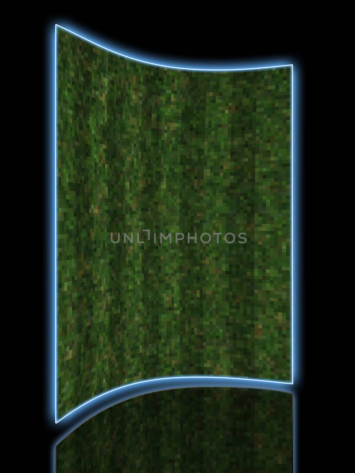 Perfect Grass in  made in 3d software 3D